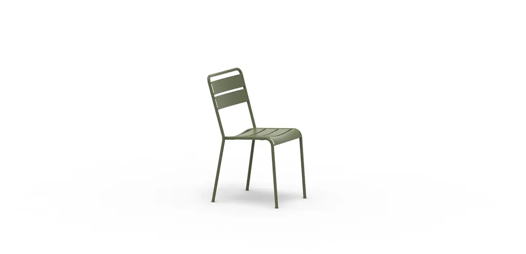 Chaise Twist : une chaise outdoor design et contemporaine
