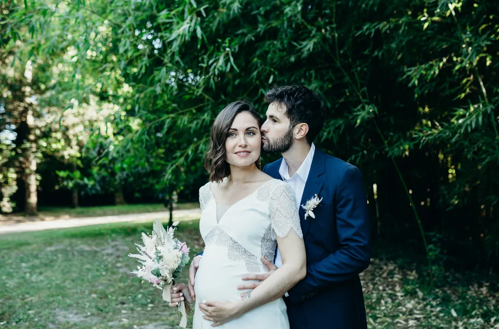 Les Mariages de Mademoiselle L un mariage bohème dans une magnifique chartreuse près de Bordeaux en Gironde - Claraly Studio