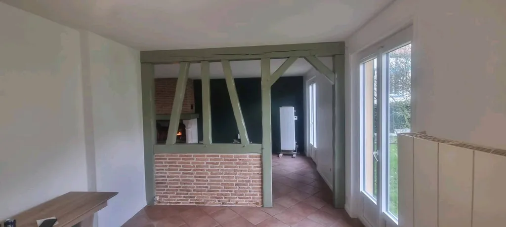 Poutre vert BRENTA de chez ARGILE