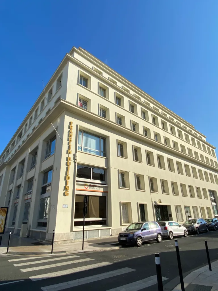 Façade de l'immeuble