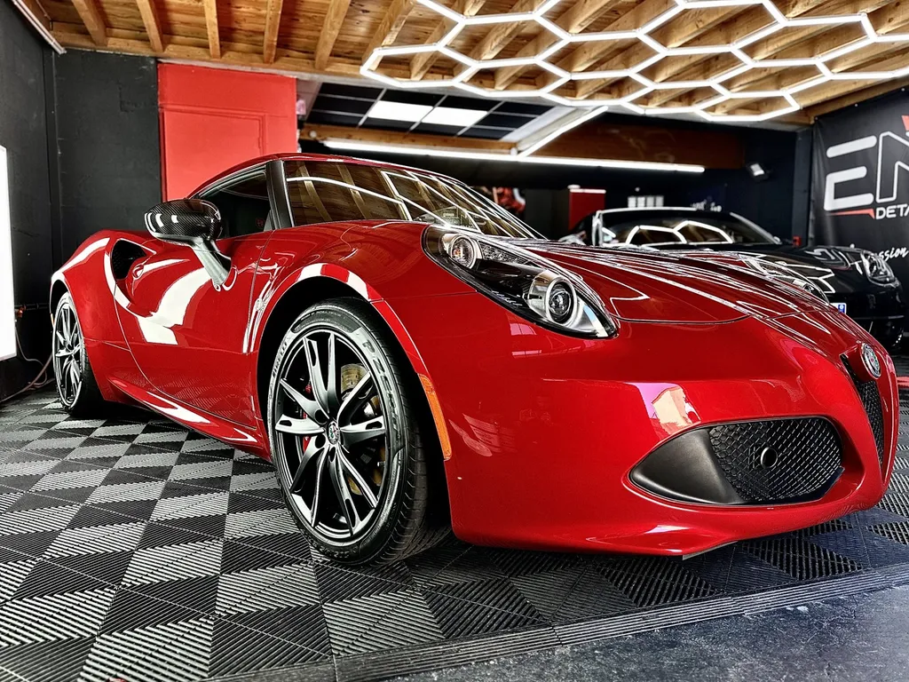 Film de protection carrosserie PPF Lyon DETAILING ouest lyonnais Alfa Roméo 4C