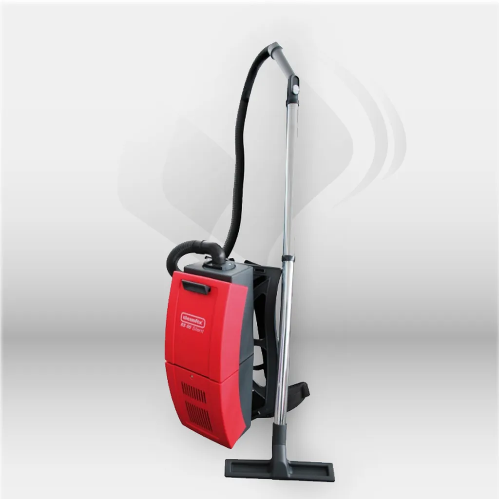 Aspirateur dorsal professionnel Cleanfix RS05 Silent ergonomique 4,5 L, équipement de nettoyage porté sur le dos idéal pour escaliers, bureaux, transports et zones difficiles d’accès en milieu professionnel – disponible à Mont-de-Marsan, Landes (40), Nouv
