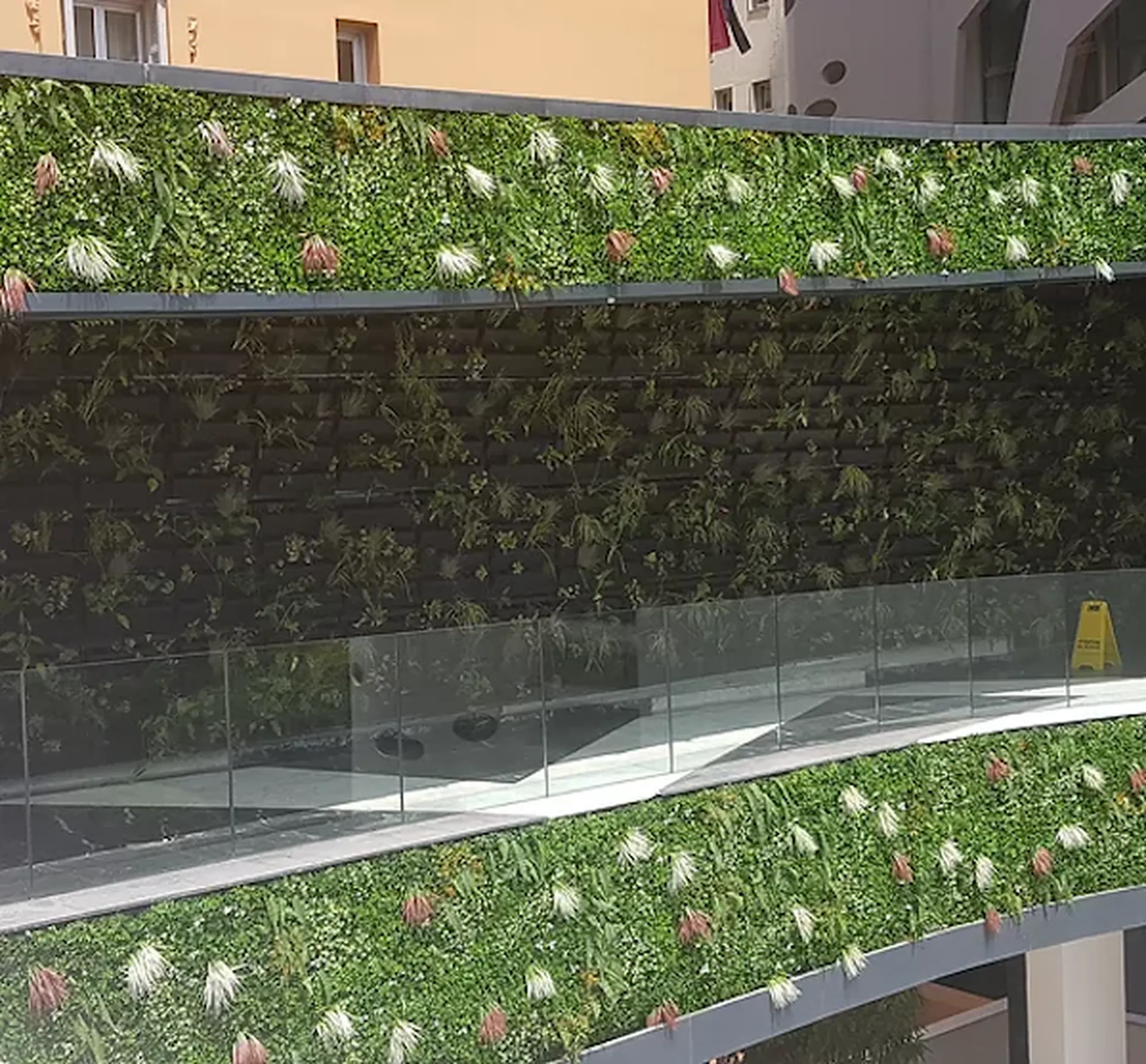 Mur végétalisé artificiel le simona à Monaco
