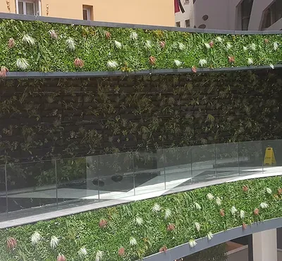 Mur végétalisé artificiel le simona à Monaco