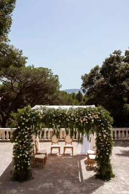 wedding ceremony south of france