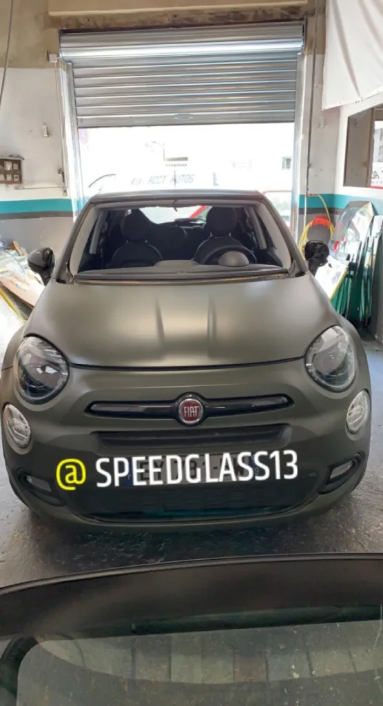 Fiat 500 changement pare brise 