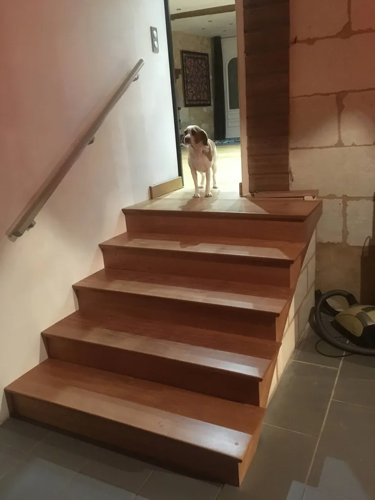 Escalier en Chêne à La Roche Chalais