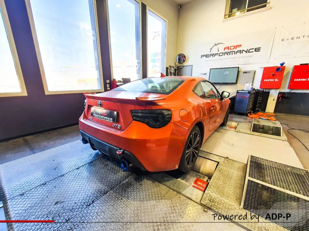 Reprogrammation moteur Stage 1 + Echappement Catback HKS - Toyota GT86 2.0 200cv - ADP Performance Avignon Le Pontet