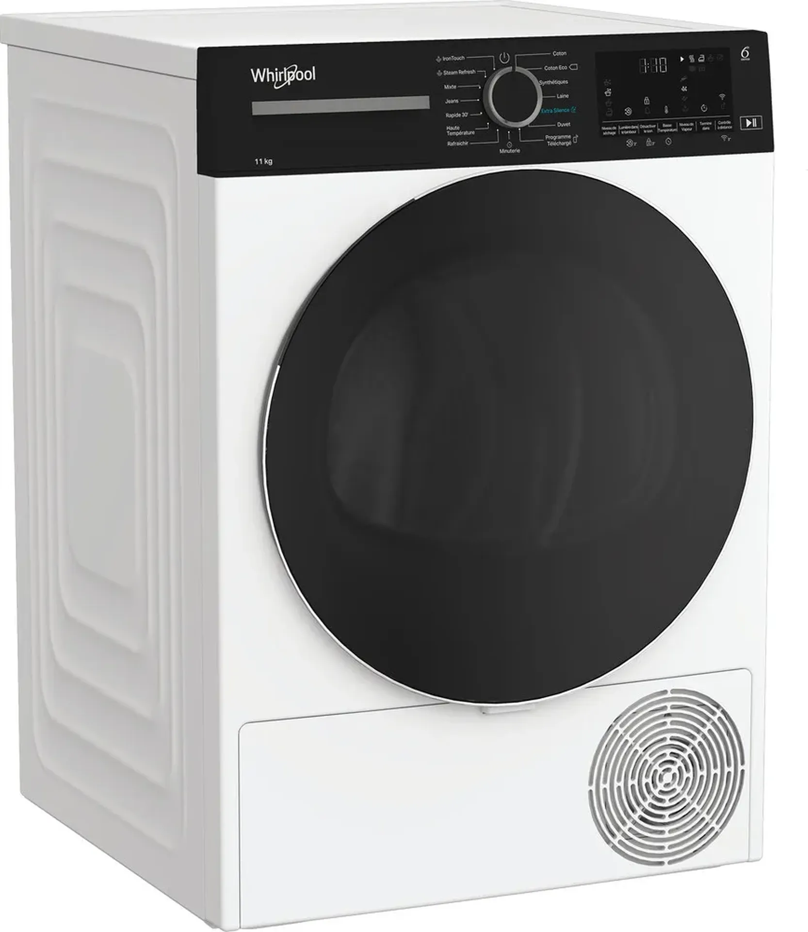 Sèche-linge pompe à chaleur 11kg 6ème SENS - Whirlpool