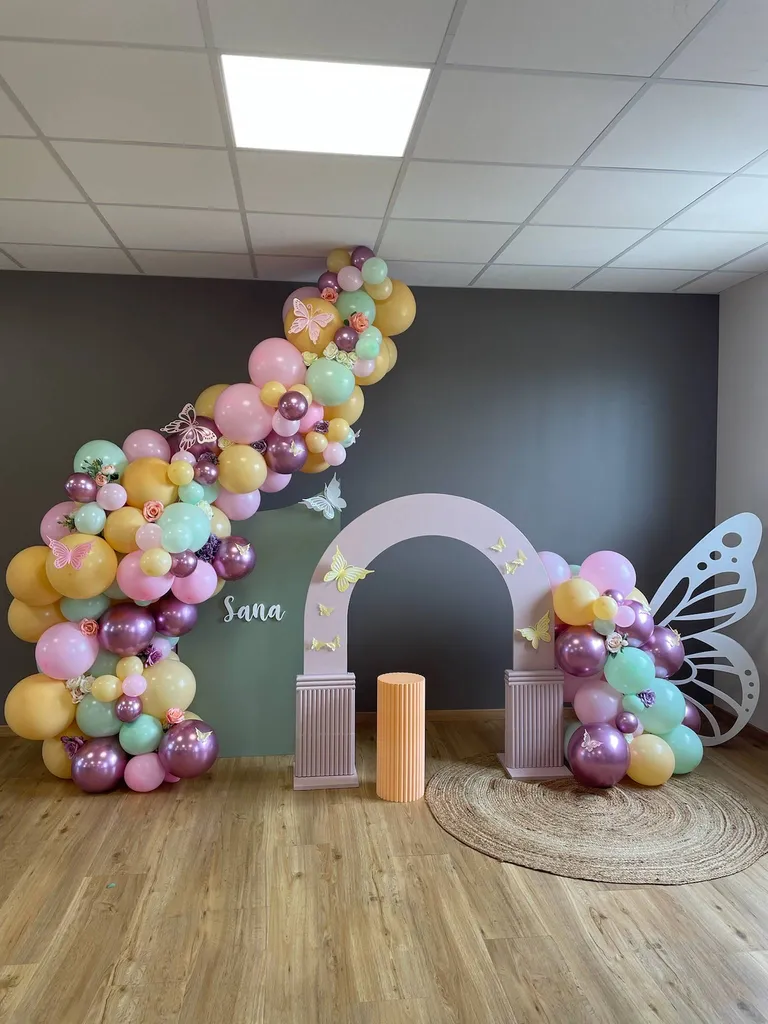 arche ballons feerique anniversaire