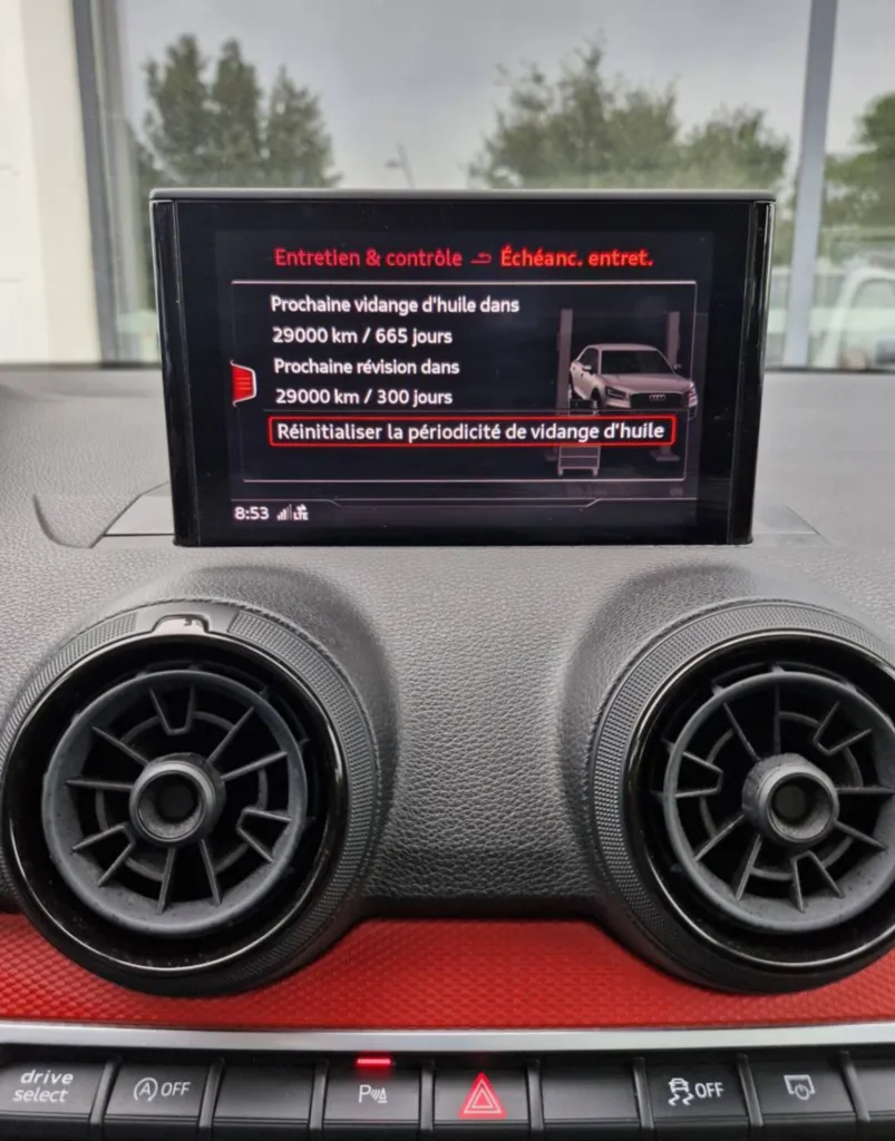 Audi Q2 1.4 TFSI COD S TRONIC 7 SPORT OCCASION / 1ère MAIN / ENTRETIEN 100% AUDI / TOIT OUVRANT / PACK RED / A PLAISANCE DU TOUCH PRES DE TOULOUSE