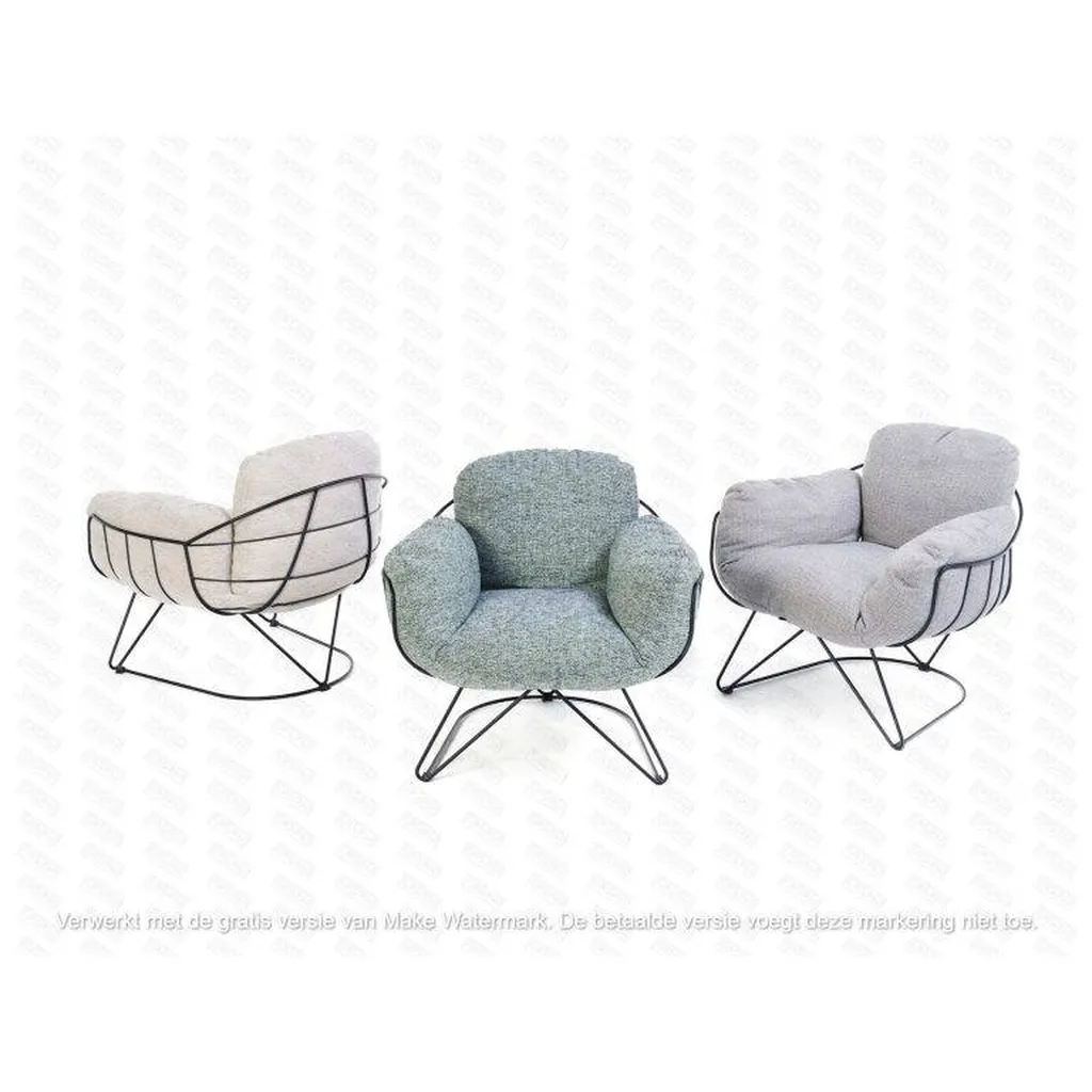 Vente d'un fauteuil fixe ZEPPELIN en tissu