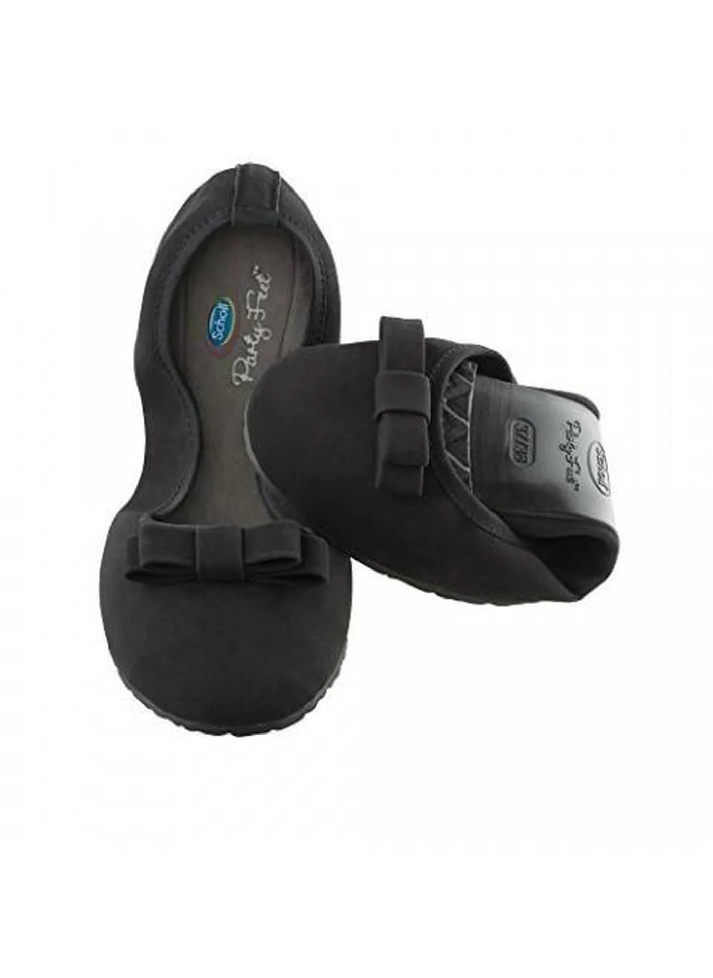 Ballerines de couleur noire, facilement transportables pour vous accompagnertout au long de votre jounée