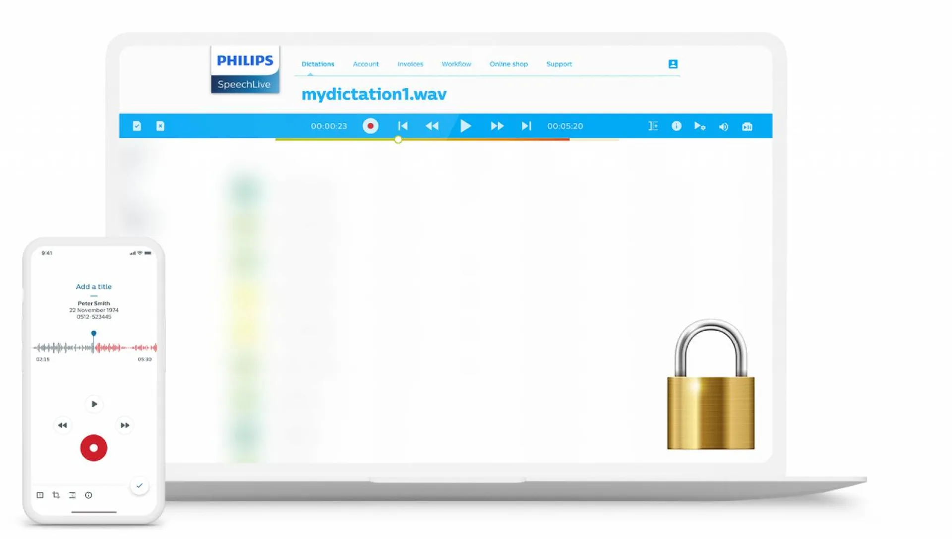 Sécurité garantie avec SpeechLive et Dicma à Reims