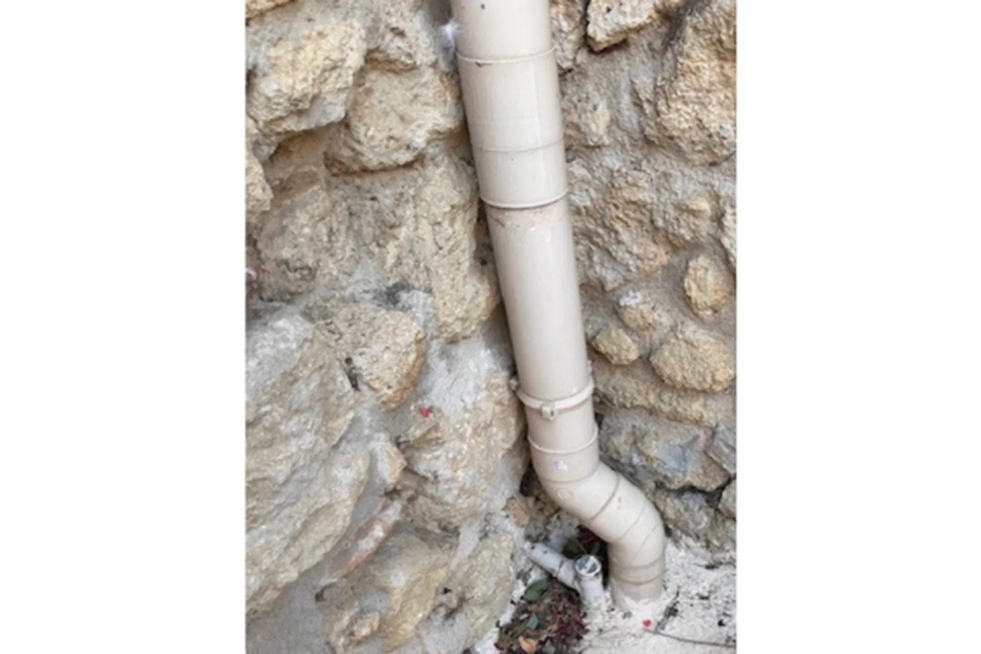 inspection vidéo réalisée d'une canalisation EP avant chemisage avec epoxy 