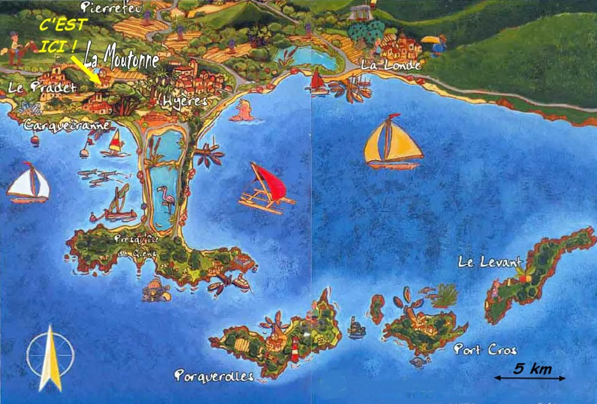 Taxi Gare Aix TGV vers Presqu'île de Giens