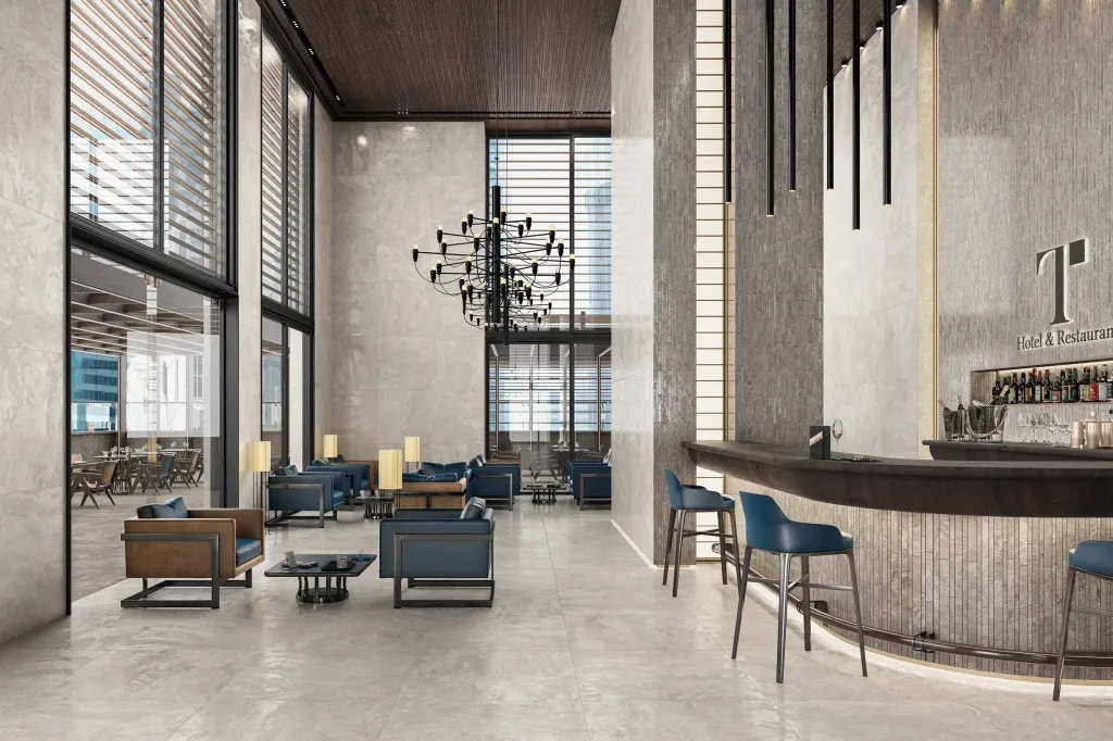 À Dieppe centre, la teinte Caramel s’intègre parfaitement aux projets de rénovation haut de gamme.