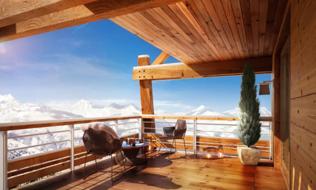 Appartement standing avec vue sur la Pierra Menta