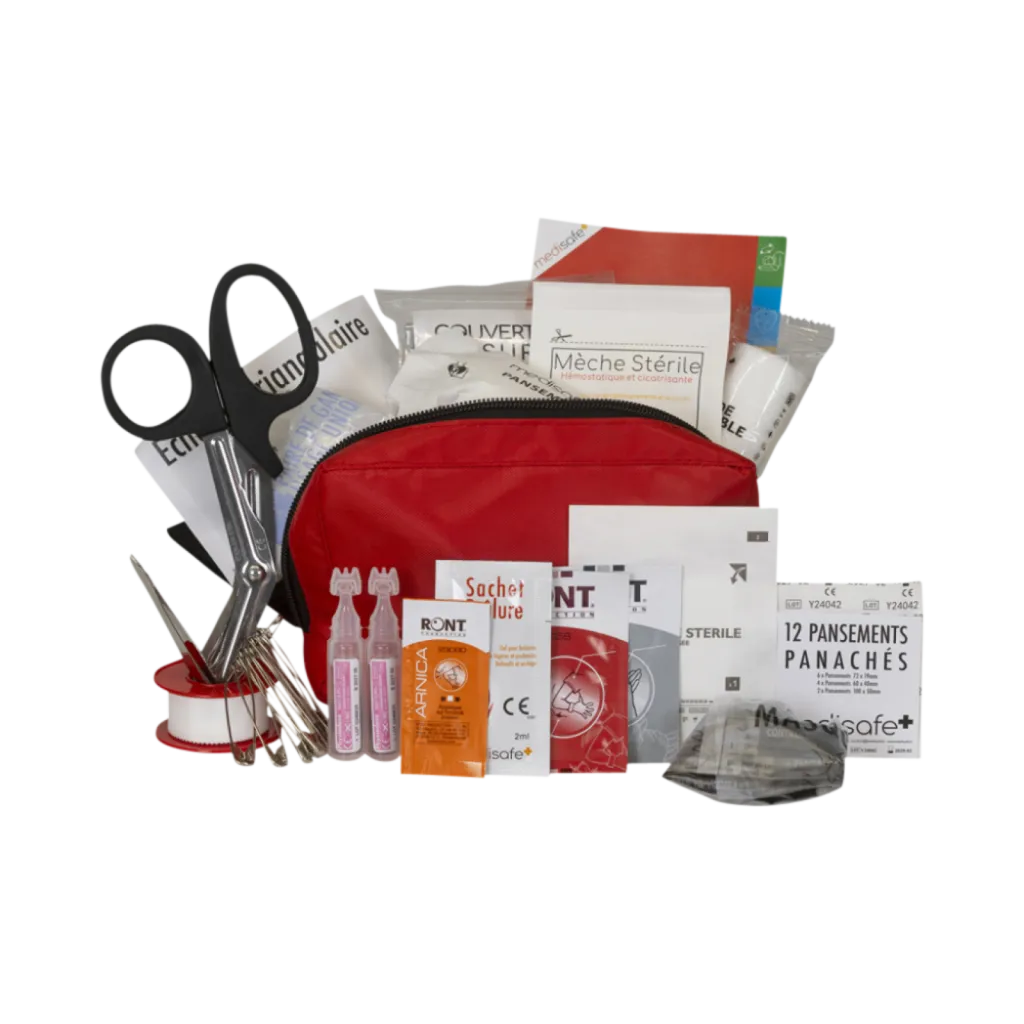 Trousse de secours – Interventions Espaces Verts intérieur