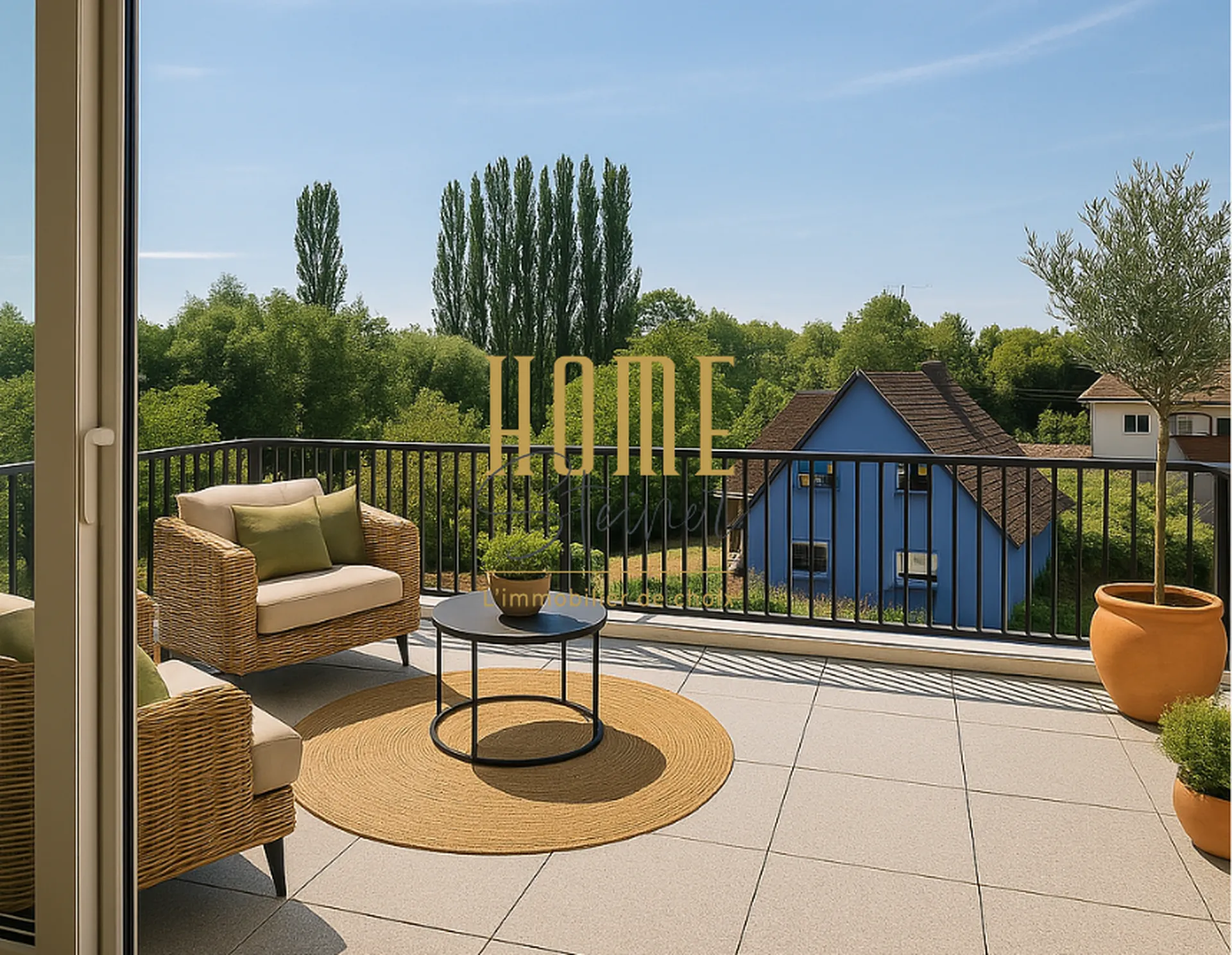 Nouveau programme immobilier neuf à Haguenau offrant des appartements lumineux avec terrasses, prestations modernes et cadre résidentiel recherché