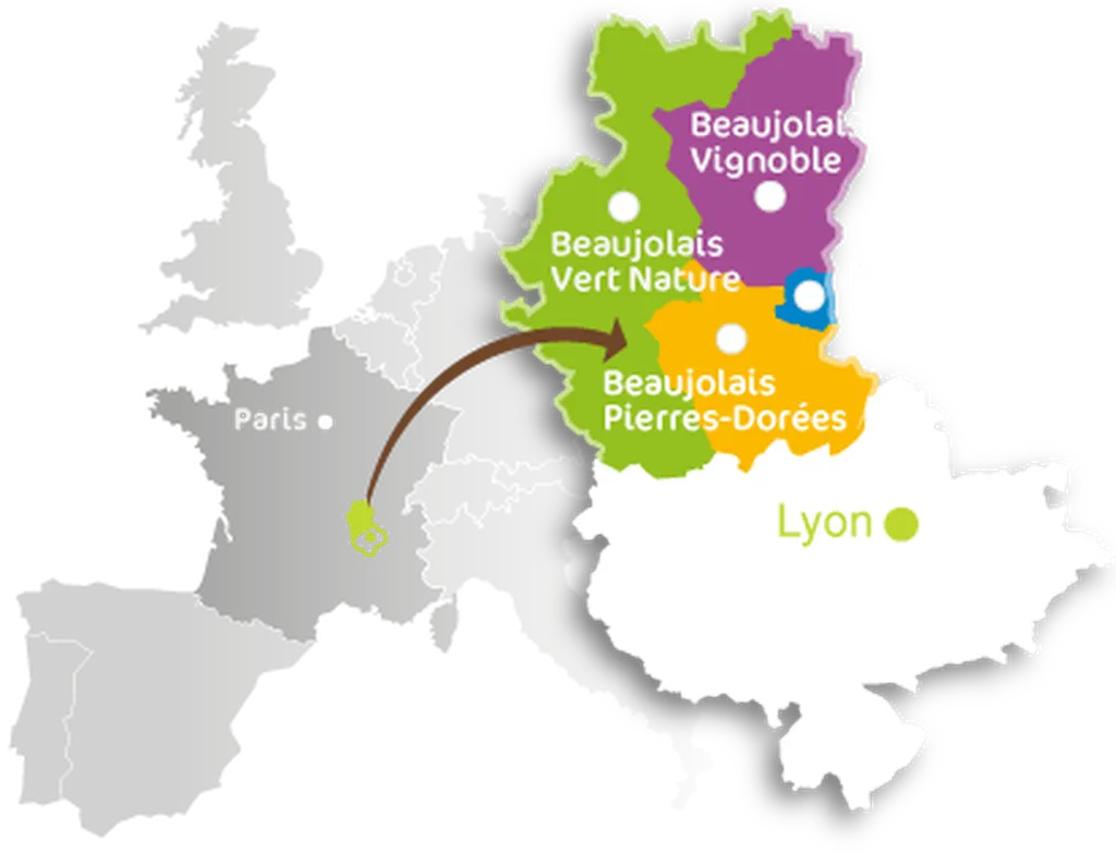 Notre zone d'intervention dans le Rhône : de la Métropole de Lyon jusqu'au cœur du Beaujolais, nous concevons et réalisons vos chantiers de transition énergétique