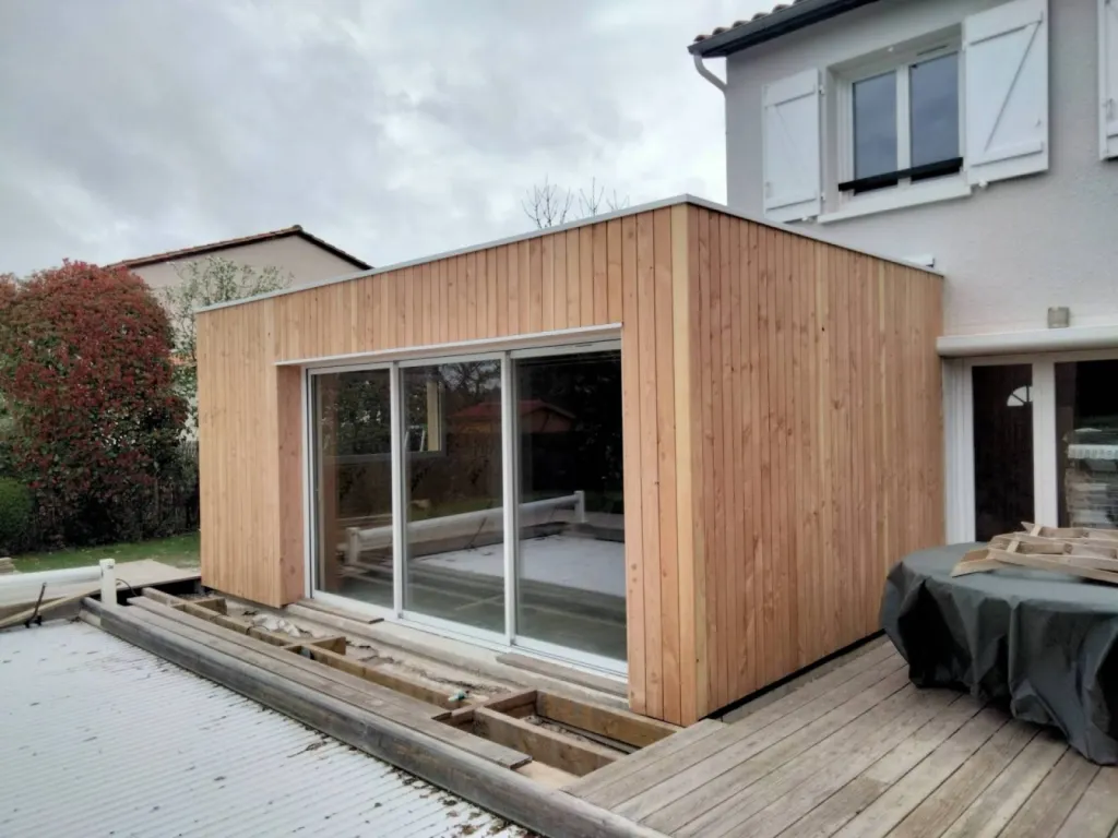 Entreprise d'extension et de surélévation bois de maison en bois sur le Bassin d'Arcachon 33