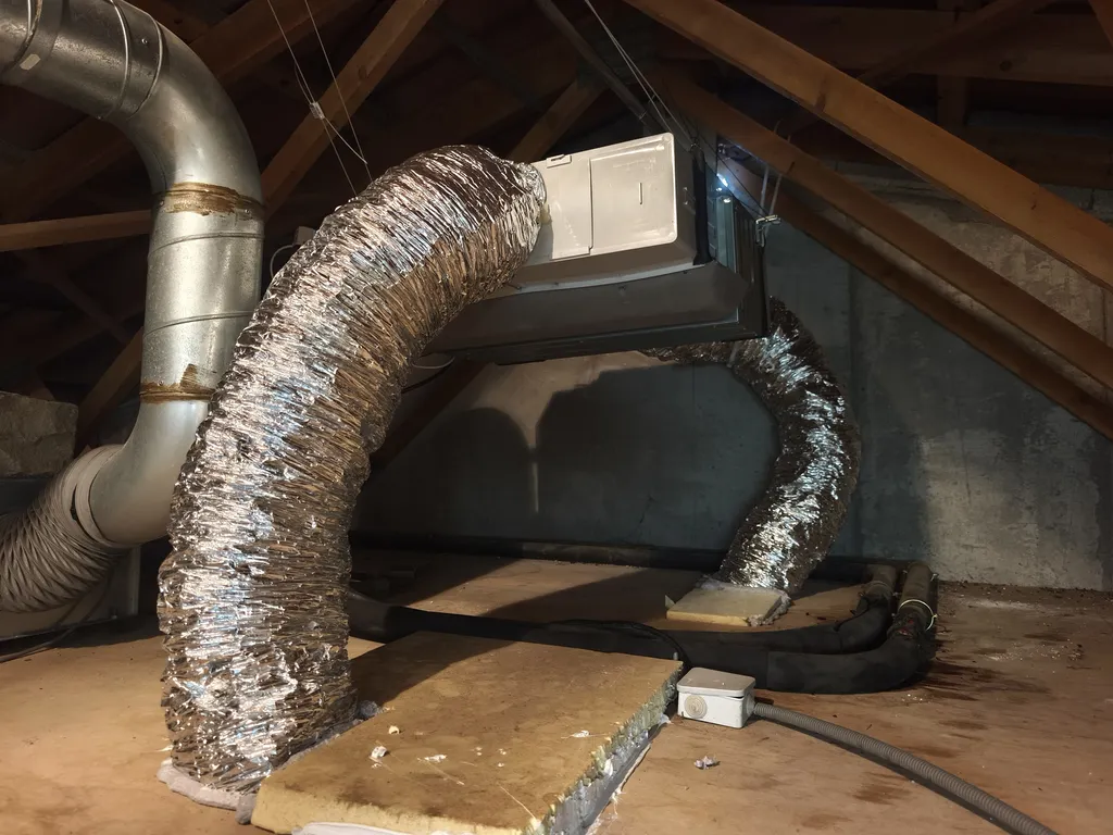 Remplacement ventilo convecteur sur pompe a chaleur air/eau