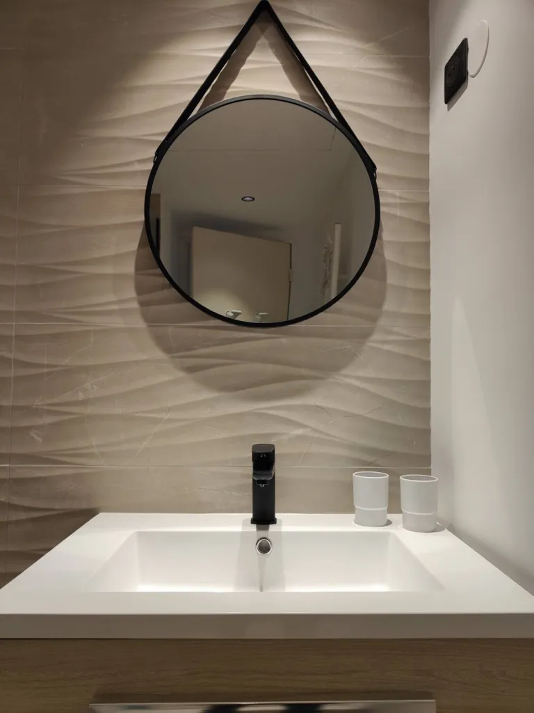 meuble vasque 80 cm couleur bois cannes