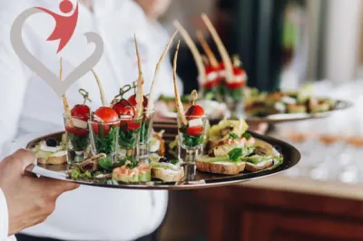 Service traiteur à l'hôtel restaurant Olympe près de Marseille : buffets, cocktails, réceptions sur place ou en livraison