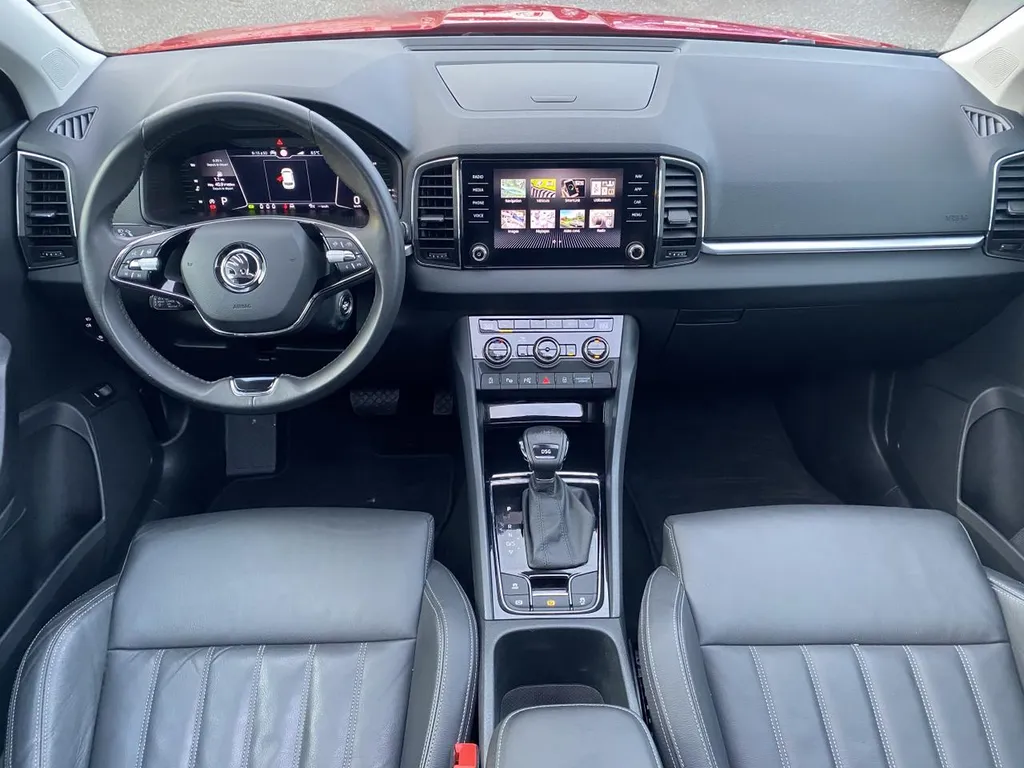 Skoda Karoq d'occasion à prix bas chez votre concessionnaire à La Frénaye, proche du Havre.