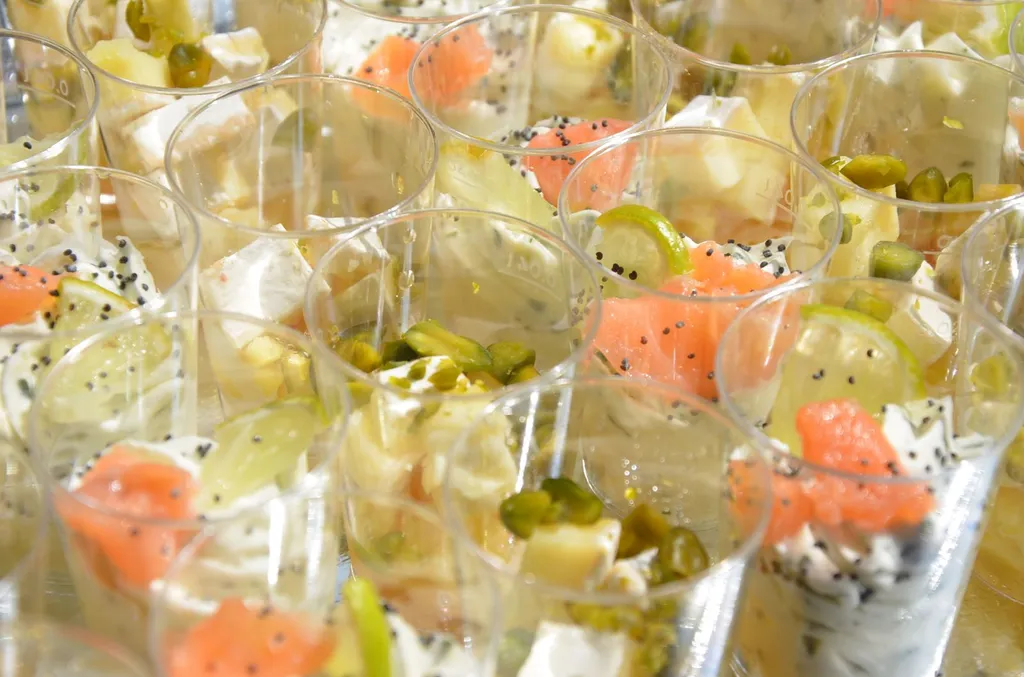 Pièces cocktail verrines
