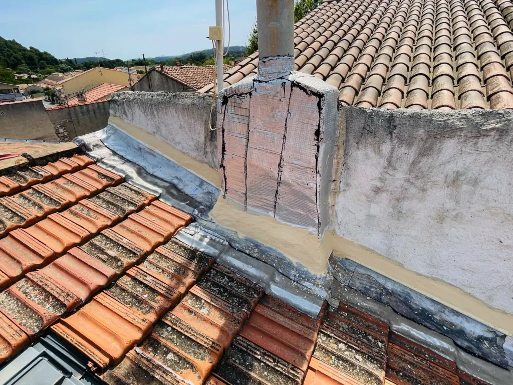 Changement de Solin de toiture sur Les Milles 13290