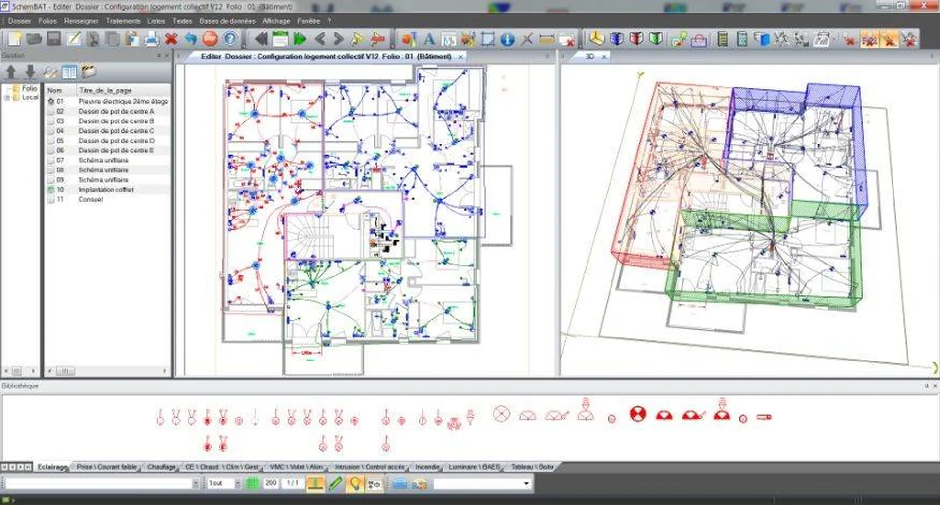 Étude et conception d'installations électriques bâtiments professionnels autour de LYON