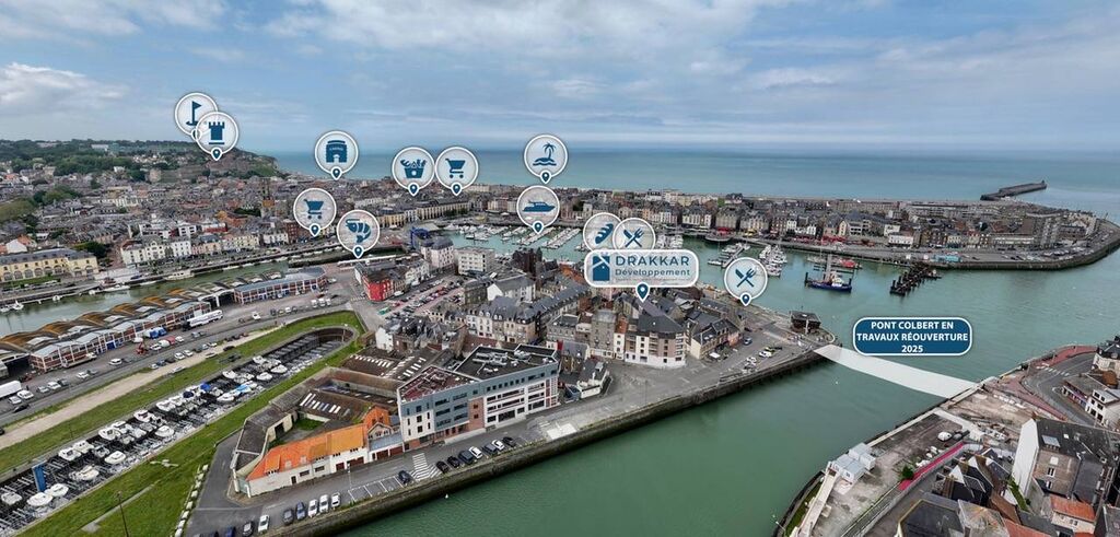 Vend  appartement neuf avec blacon vu port