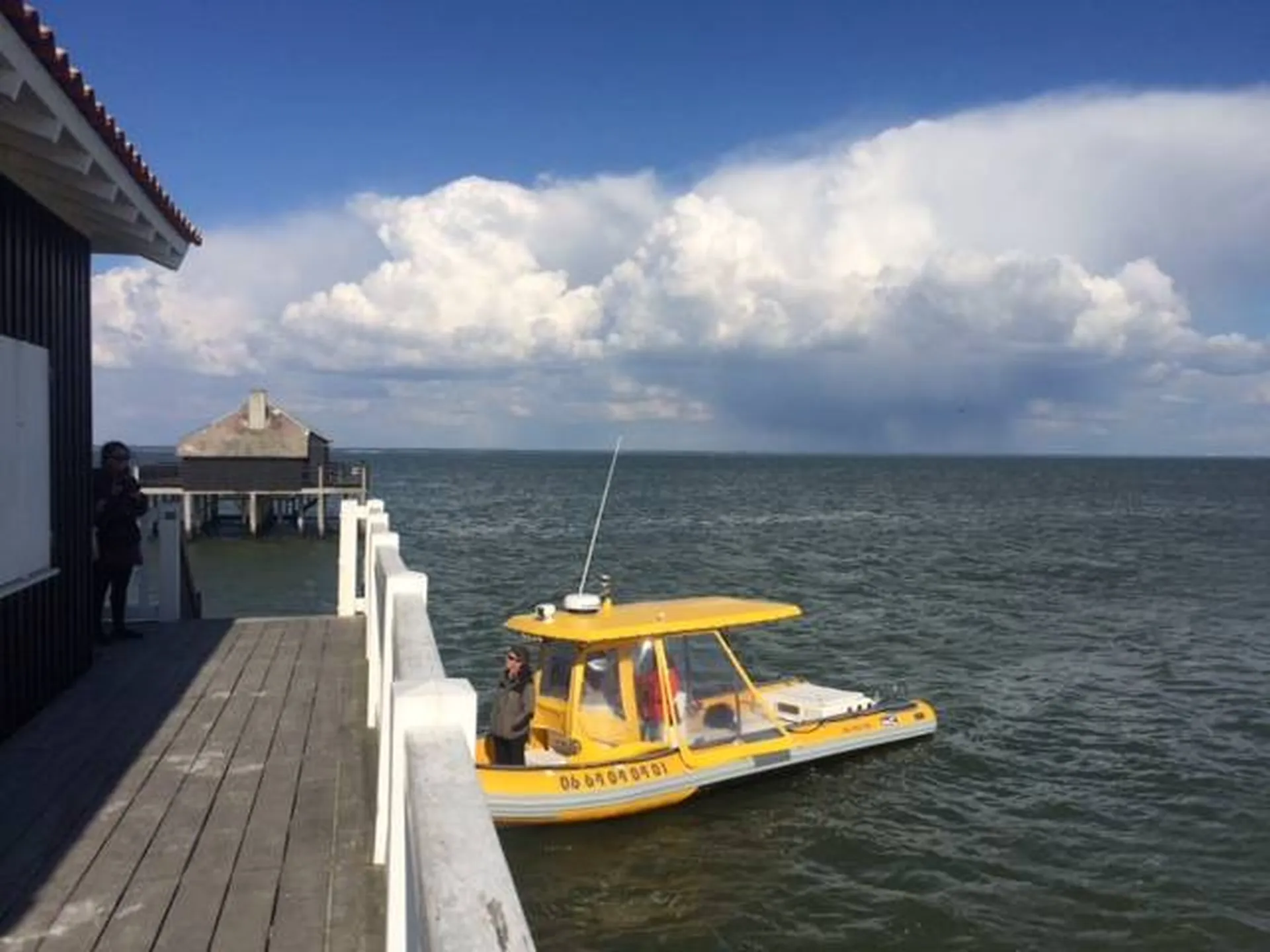 Promenade en bateau pour anniversaire de mariage sur le bassin d'Arcachon et Cap Ferret