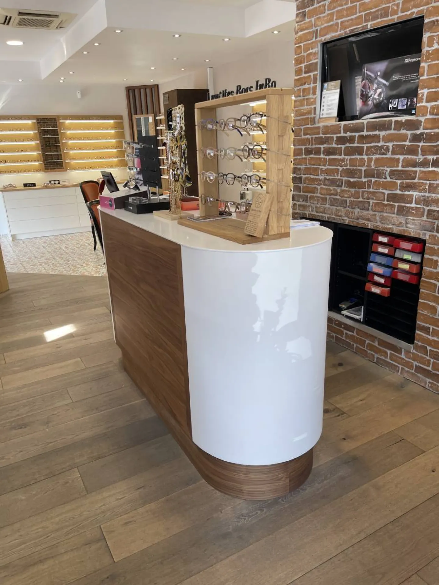 Agencement d'un magasin d'optique à CESTAS (33)