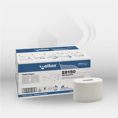 Papier toilette professionnel Easy Pull Midi 150 mètres en distribution centrale dans des sanitaires d’entreprise à Mont-de-Marsan, Landes (40), Nouvelle-Aquitaine et disponible partout en France