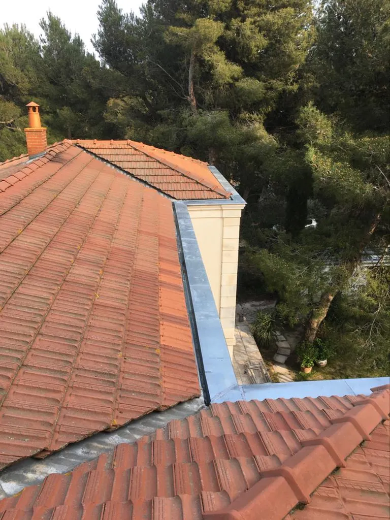 Réfection complète de zinguerie à Bagnols-sur-Cèze intervention rapide pour chéneaux noues solins et étanchéité Velux
