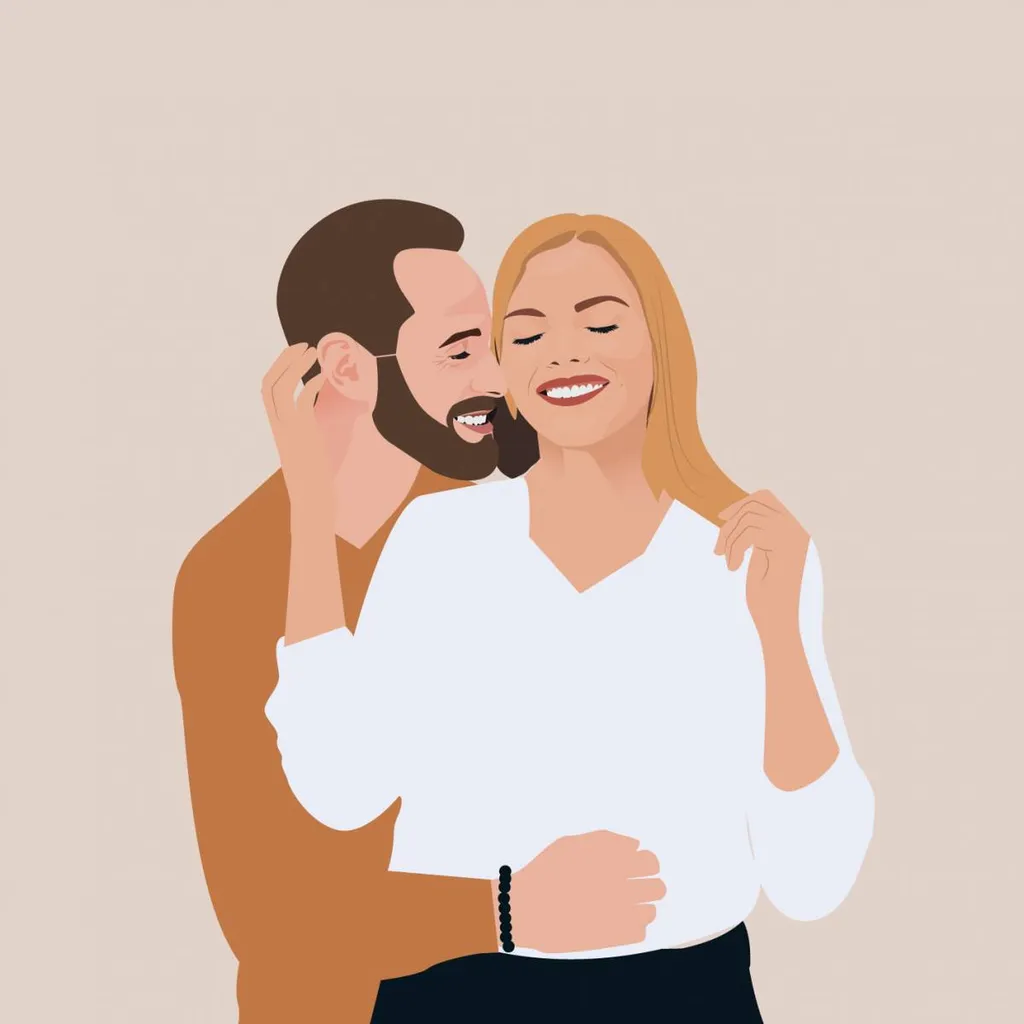 portrait couple faire part mariage marseille