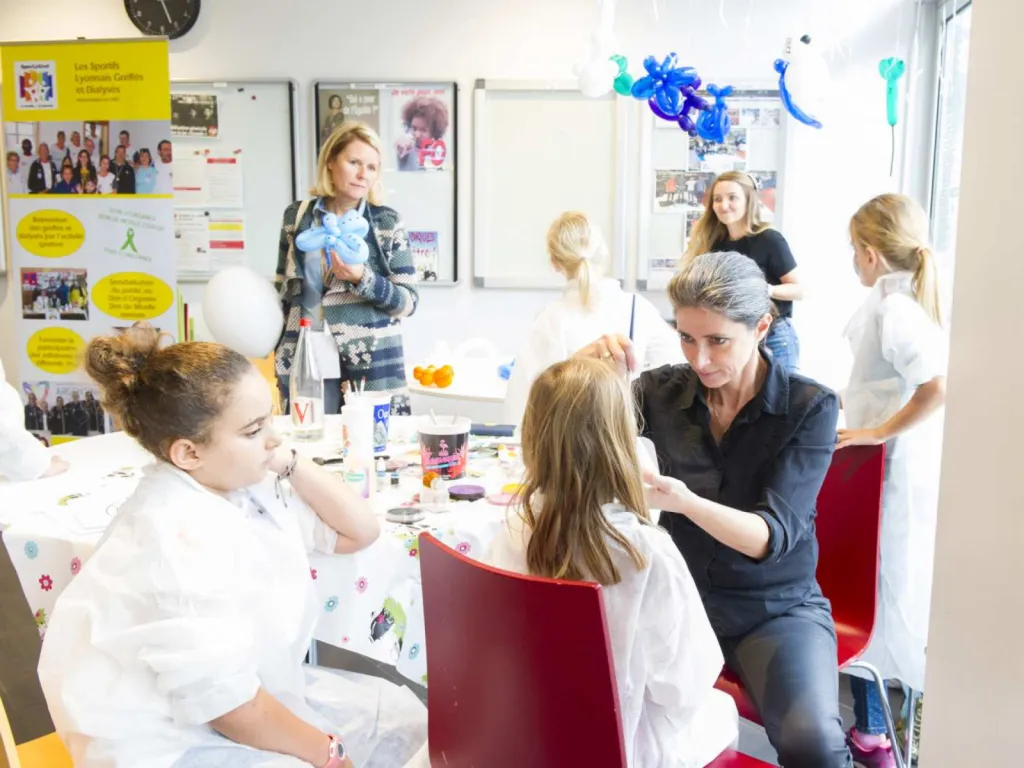 sanofi genzyme portes ouvertes atelier maquillage