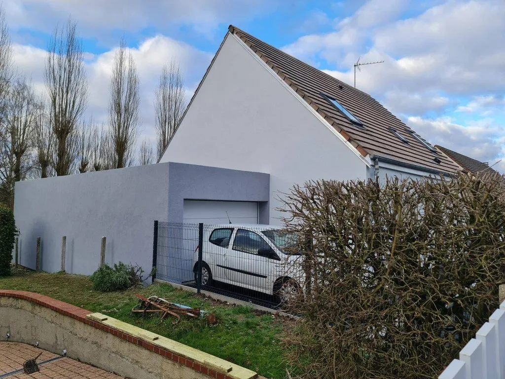 Isolation thermique des murs par l'extérieur à Bourg Achard 27