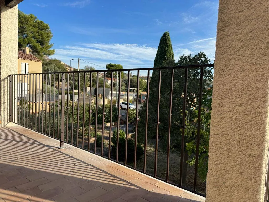 garde corps sur mesure en fer forgé rognac