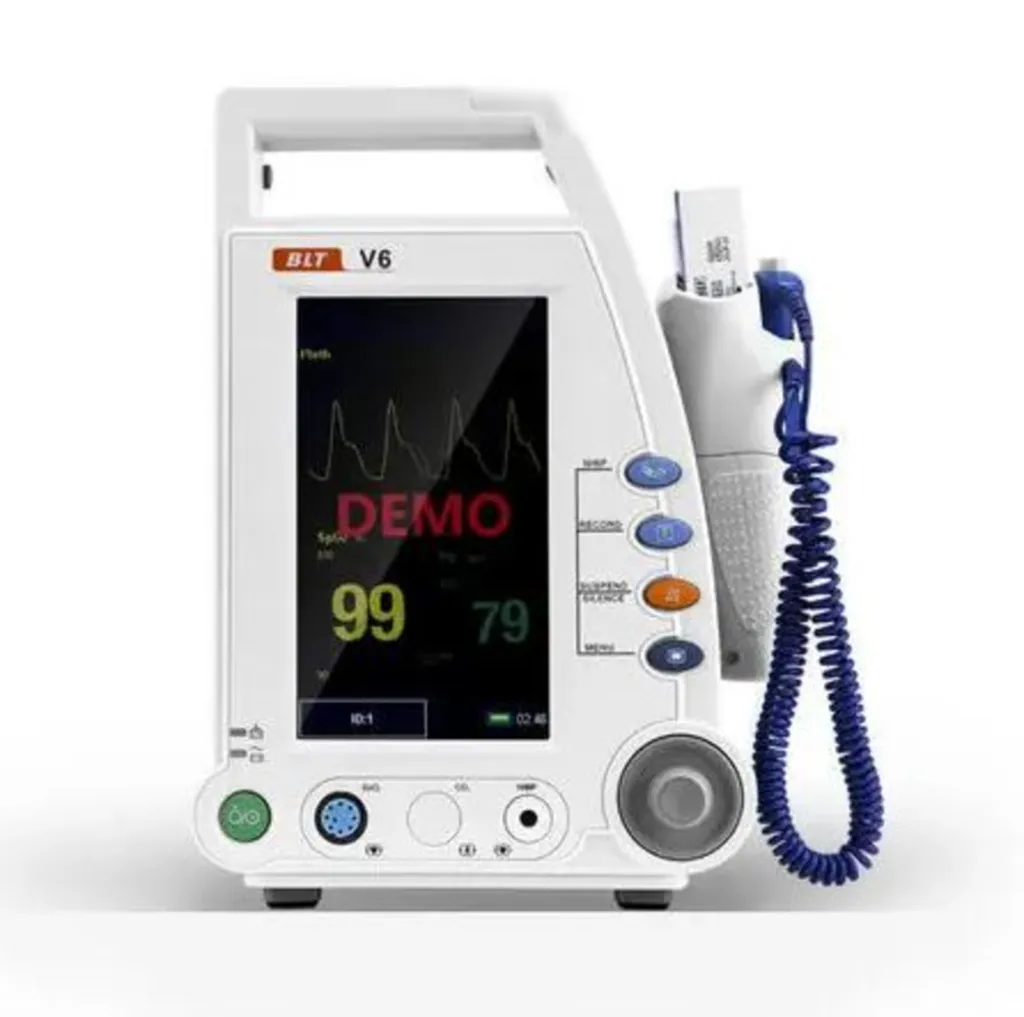  Moniteur de signes vitaux portable Biolight V6 – écran tactile couleur, surveillance SpO₂/PNI/température  à Strasbourg