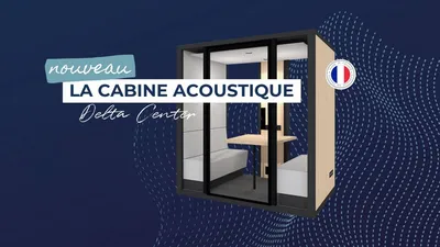 cabine acoustique phonebox à toulouse centre d'affaire delta center accès illimité aux résidents parfait pour passer des appels sans déranger ses collaborateurs 
