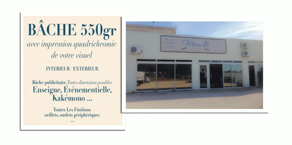 its arts graphiques bache enseigne aubagne carnoux en provence