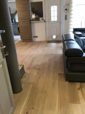 Charme Rustique à Marignane : Notre Réalisation en Parquet Chalet 190 Natural de Lamett