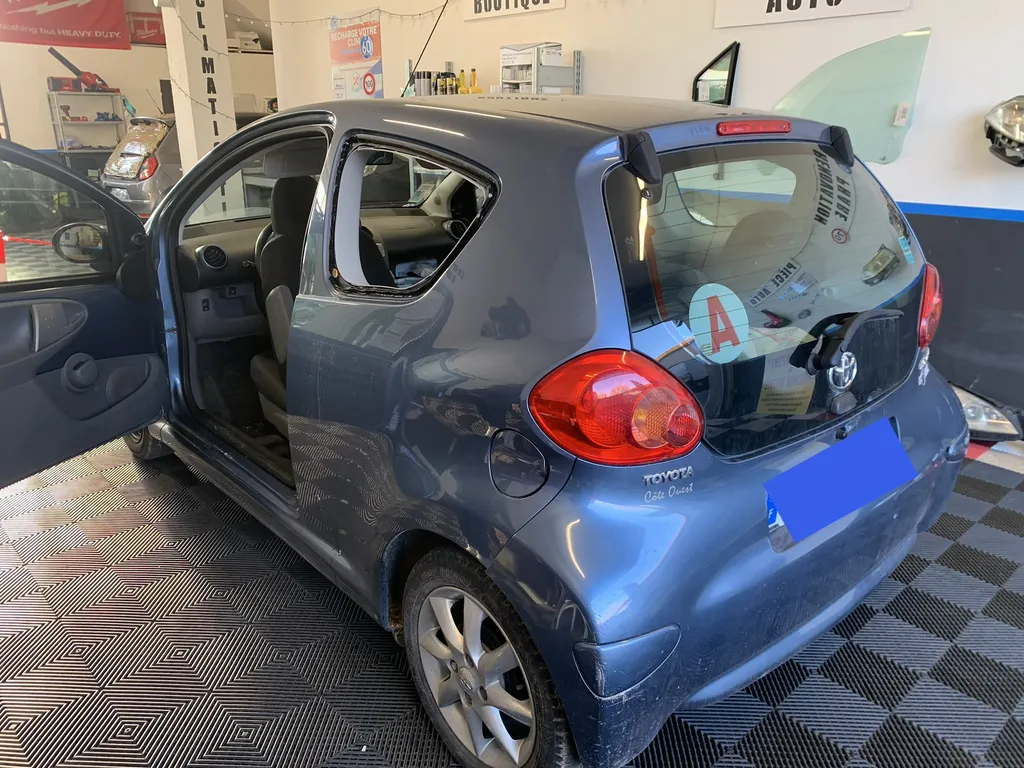 Toyata Aygo custode remplacé