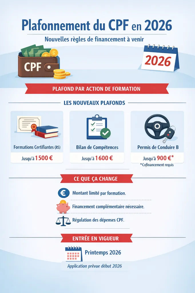 Plafonnement du CPF en 2026 : ce que cela signifie pour vos projets de formation en langues