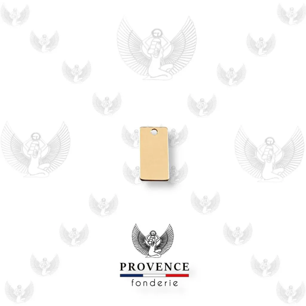 Médailles pour bijoux plaqués or ou plaqués argent pour bracelets et colliers