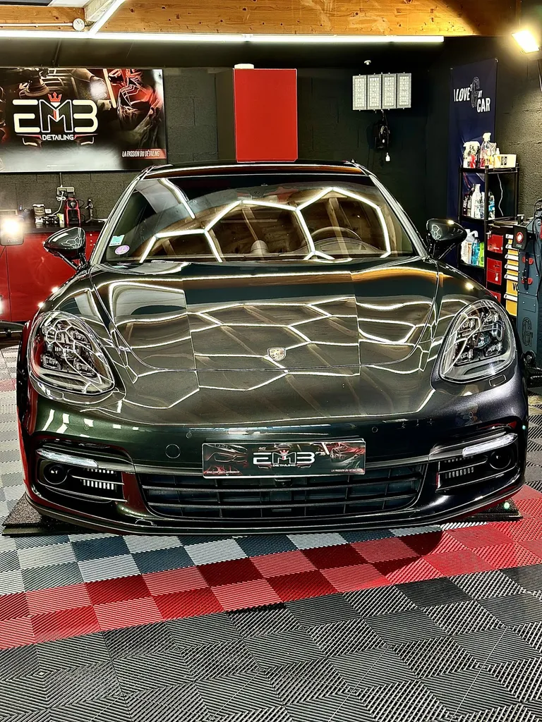 DETAILING Lyon traitement céramique carrosserie Porsche panamera 